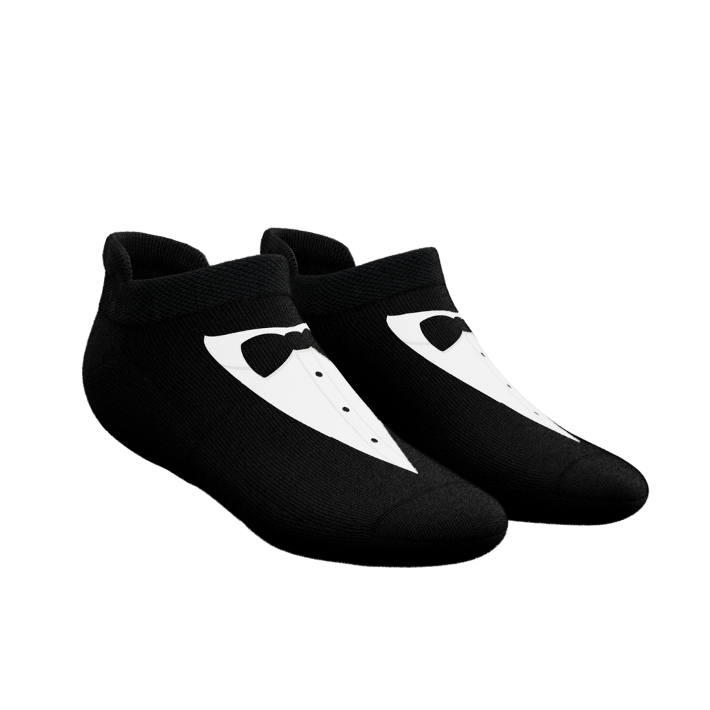 The 009 | Tuxedo Heel Hammock™ Ankle Socks - Shinesty