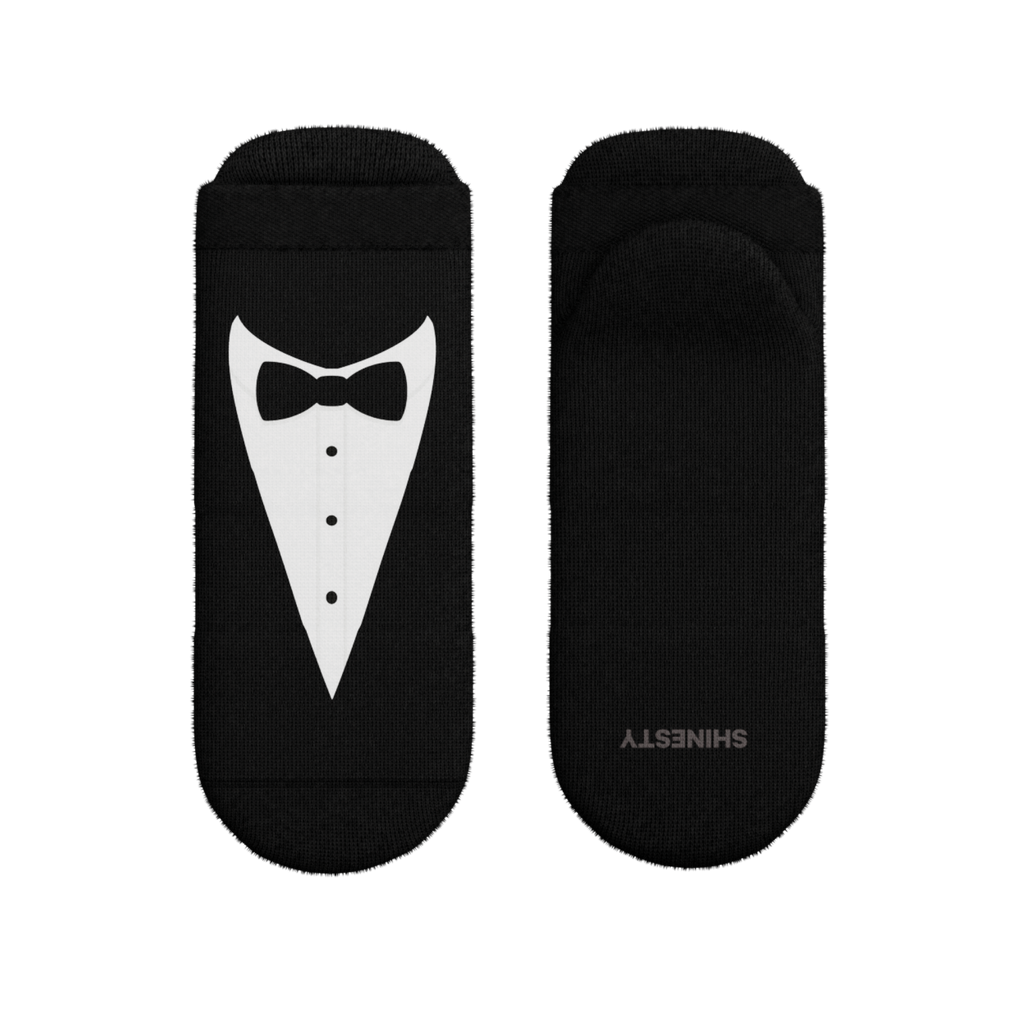The 009 | Tuxedo Heel Hammock™ Ankle Socks - Shinesty