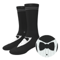The 009 | Tuxedo Heel Hammock™ Crew Socks - Shinesty