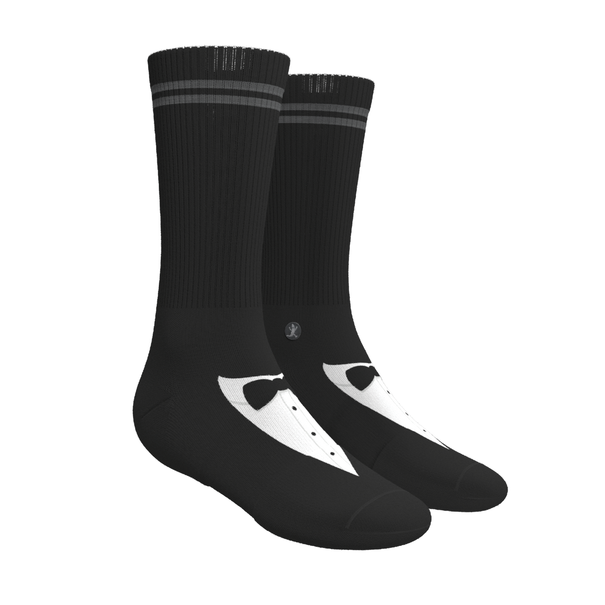 The 009 | Tuxedo Heel Hammock™ Crew Socks - Shinesty