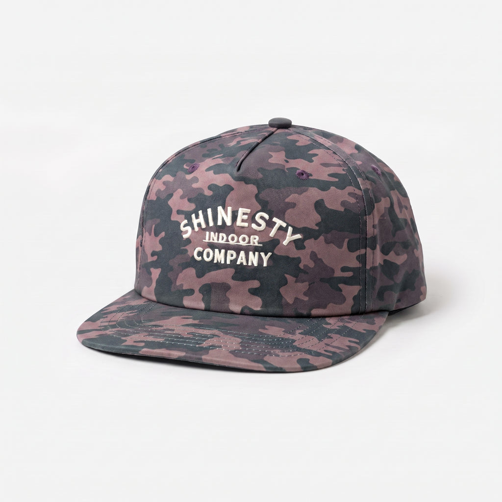 The Camo Indoor Co. | Camouflage Indoor 5 Panel Canvas Hat - Shinesty