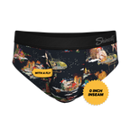 The 12 Slays of Christmas | Christmas Scene Ball Hammock® Pouch Underwear Briefs - Shinesty