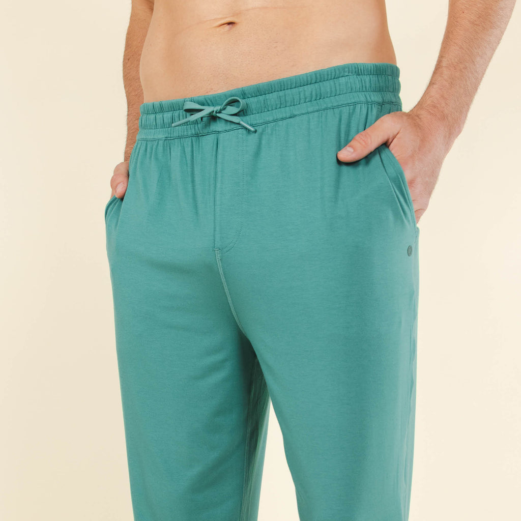 The Curacao | Teal SleepDeep™ Men’s Pajama Joggers - Shinesty