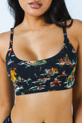 The 12 Slays of Christmas | Christmas Scene Boob Hammock™ Scoop Bralette - Shinesty