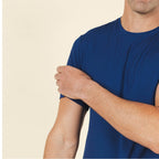 The Big Blue | Navy SleepDeep™ Men’s Pajama Shirt - Shinesty