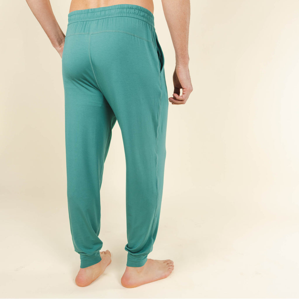 The Curacao | Teal SleepDeep™ Men’s Pajama Joggers - Shinesty