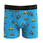 The Dig and Dump | Construction Youth Boxer Briefs - Shinesty