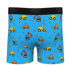The Dig and Dump | Construction Youth Boxer Briefs - Shinesty