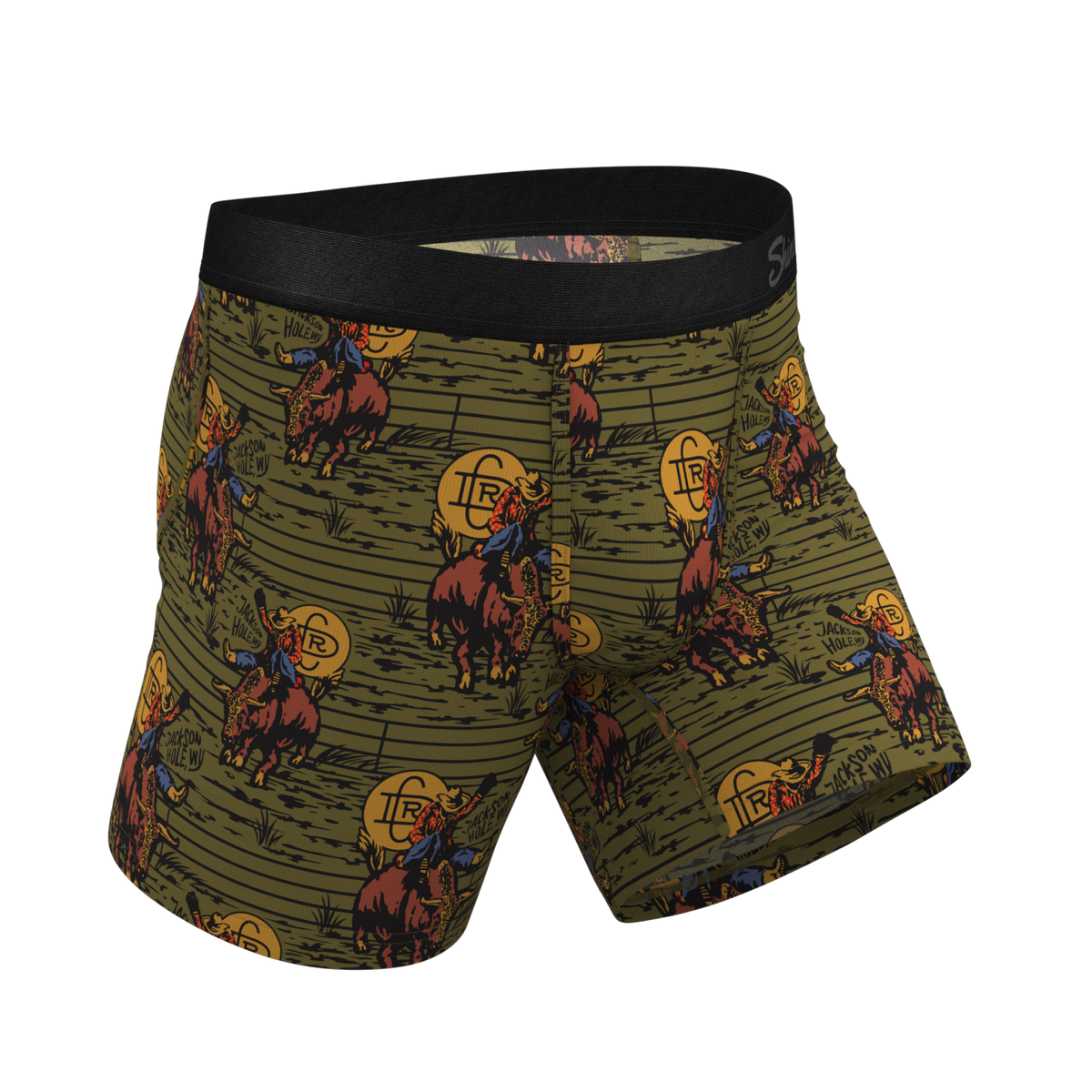 The 1912 | Western Shinesty x Diamond Cross Ranch Ball Hammock® Pouch Underwear - Shinesty