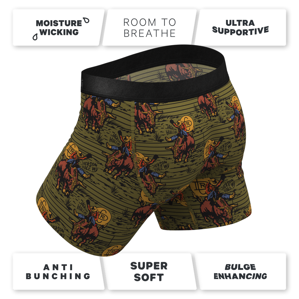 The 1912 | Western Shinesty x Diamond Cross Ranch Ball Hammock® Pouch Underwear - Shinesty