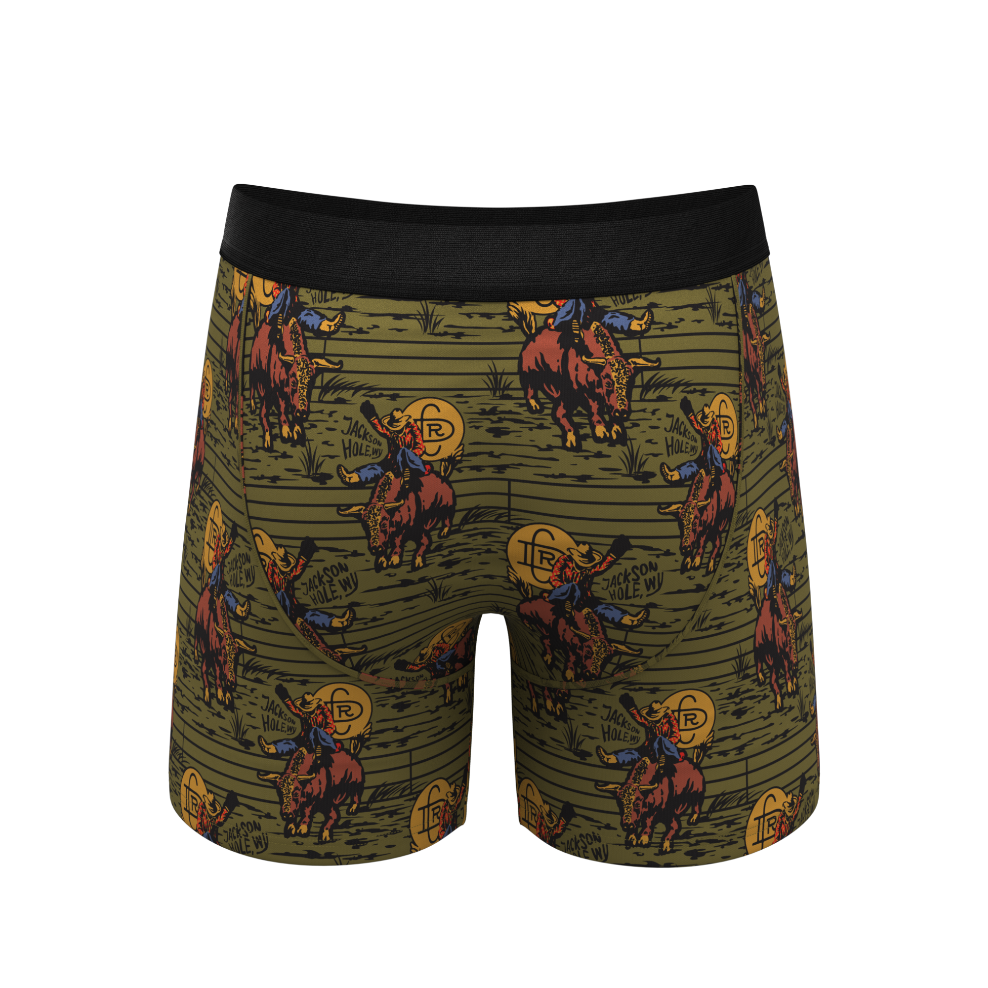 The 1912 | Western Shinesty x Diamond Cross Ranch Ball Hammock® Pouch Underwear - Shinesty