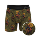 The 1912 | Western Shinesty x Diamond Cross Ranch Ball Hammock® Pouch Underwear With Fly - Shinesty