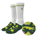 The 19th Hole | Golf Tournament Holes Heel Hammock™ Crew Socks - Shinesty