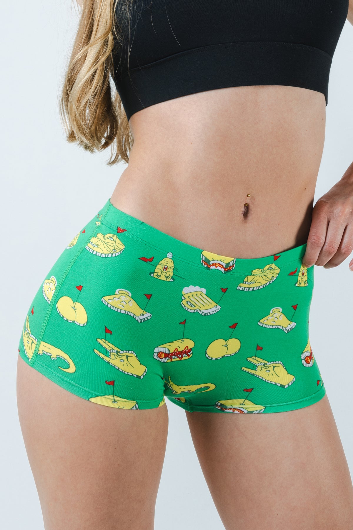 The 19th Hole | Golf Tournament Holes Modal Boyshort Underwear - Shinesty