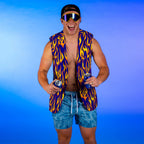 The Flava Town | Sleeveless Blazer - Shinesty
