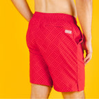 The Hot Dogs Or Legs | Wienerschnitzel x Shinesty Ball Hammock® Pouch 8" Swim Trunks - Shinesty