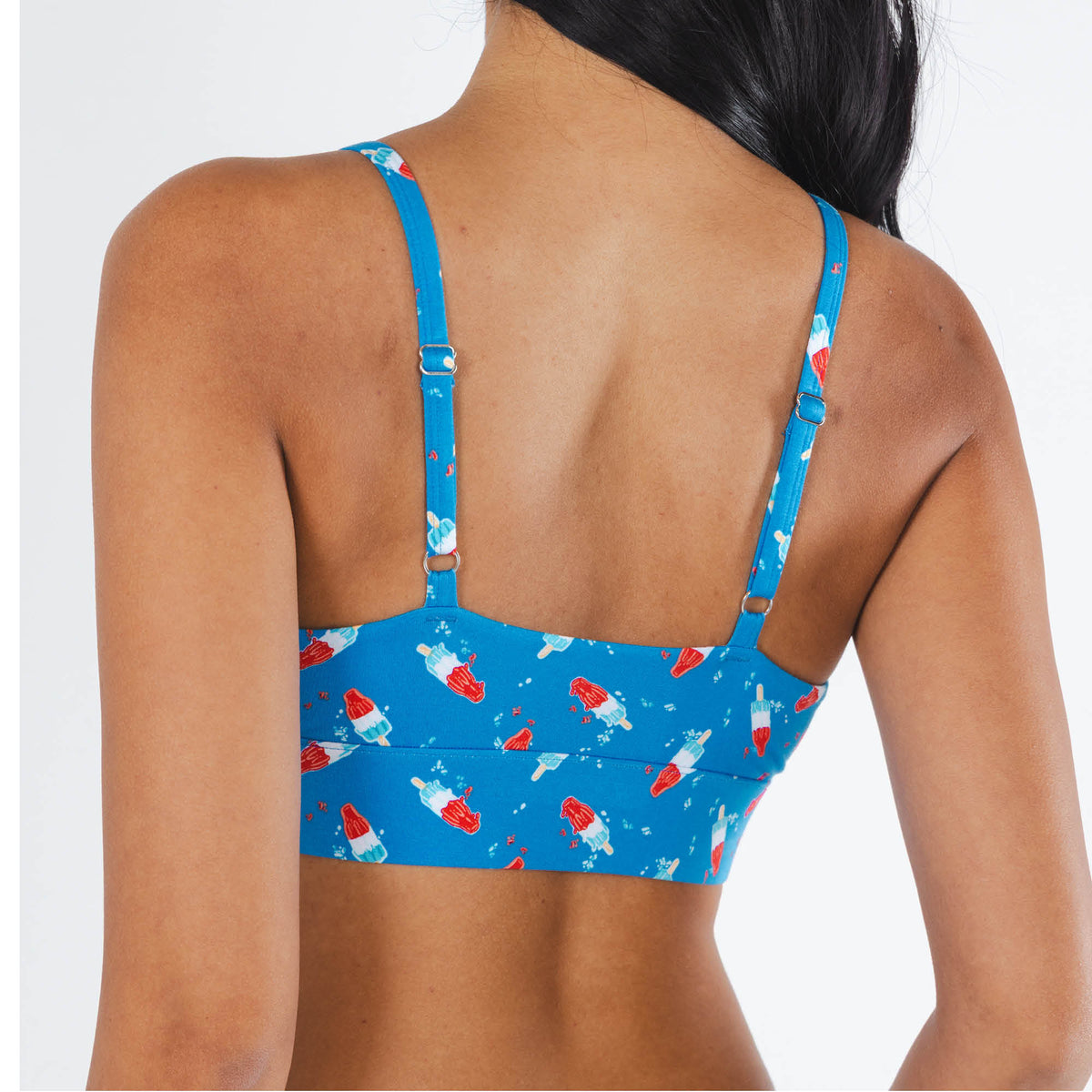 The Popsicle Stick | USA Popsicle Boob Hammock™ Scoop Bralette - Shinesty
