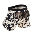 The Graze Escape | Cow Hide Fringe Ball Hammock® Pouch Underwear - Shinesty