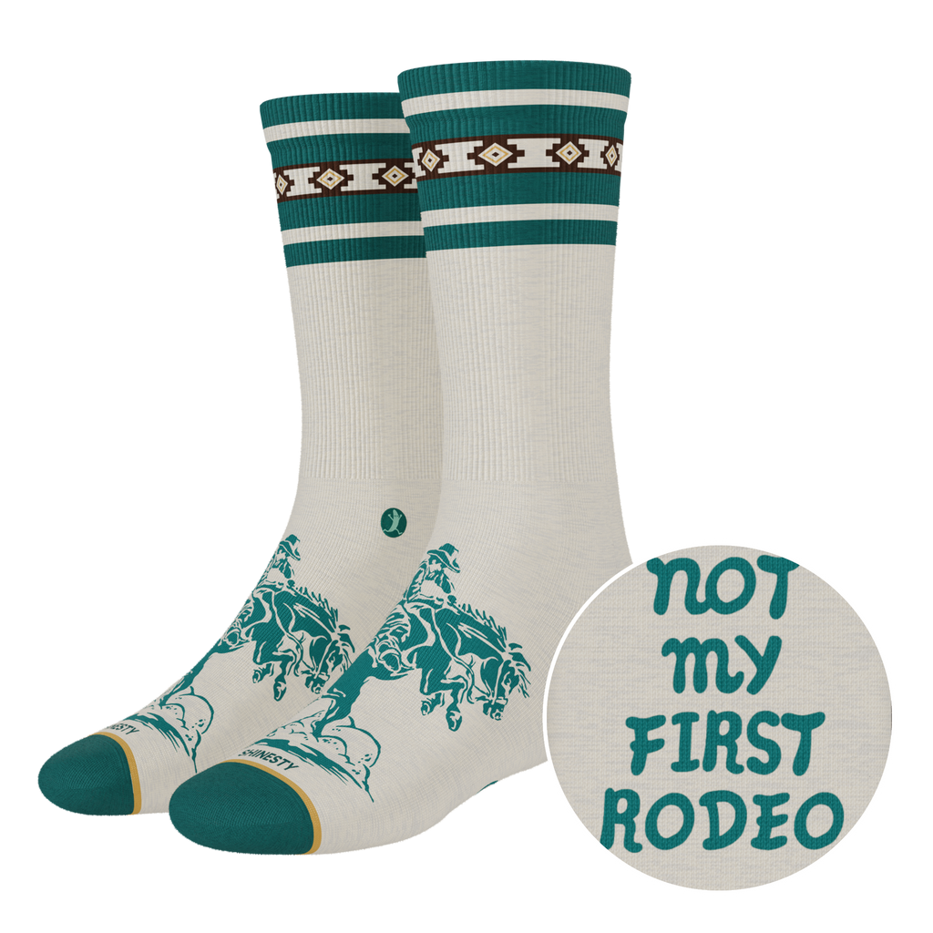 The 2nd Rodeo | Rodeo Heel Hammock™ Crew Socks - Shinesty