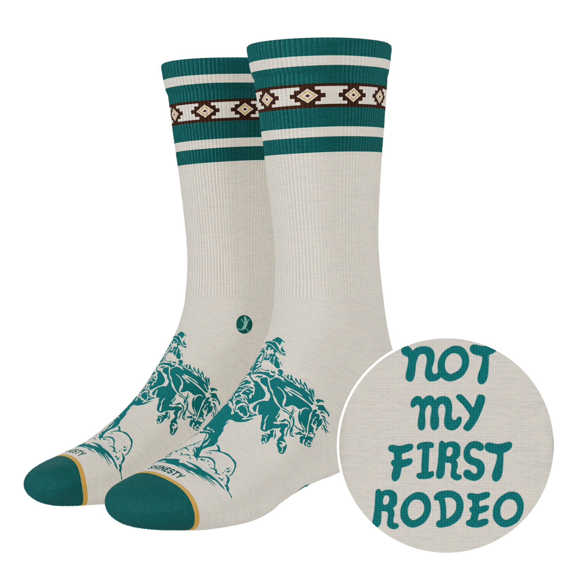 The 2nd Rodeo | Rodeo Heel Hammock™ Crew Socks - Shinesty