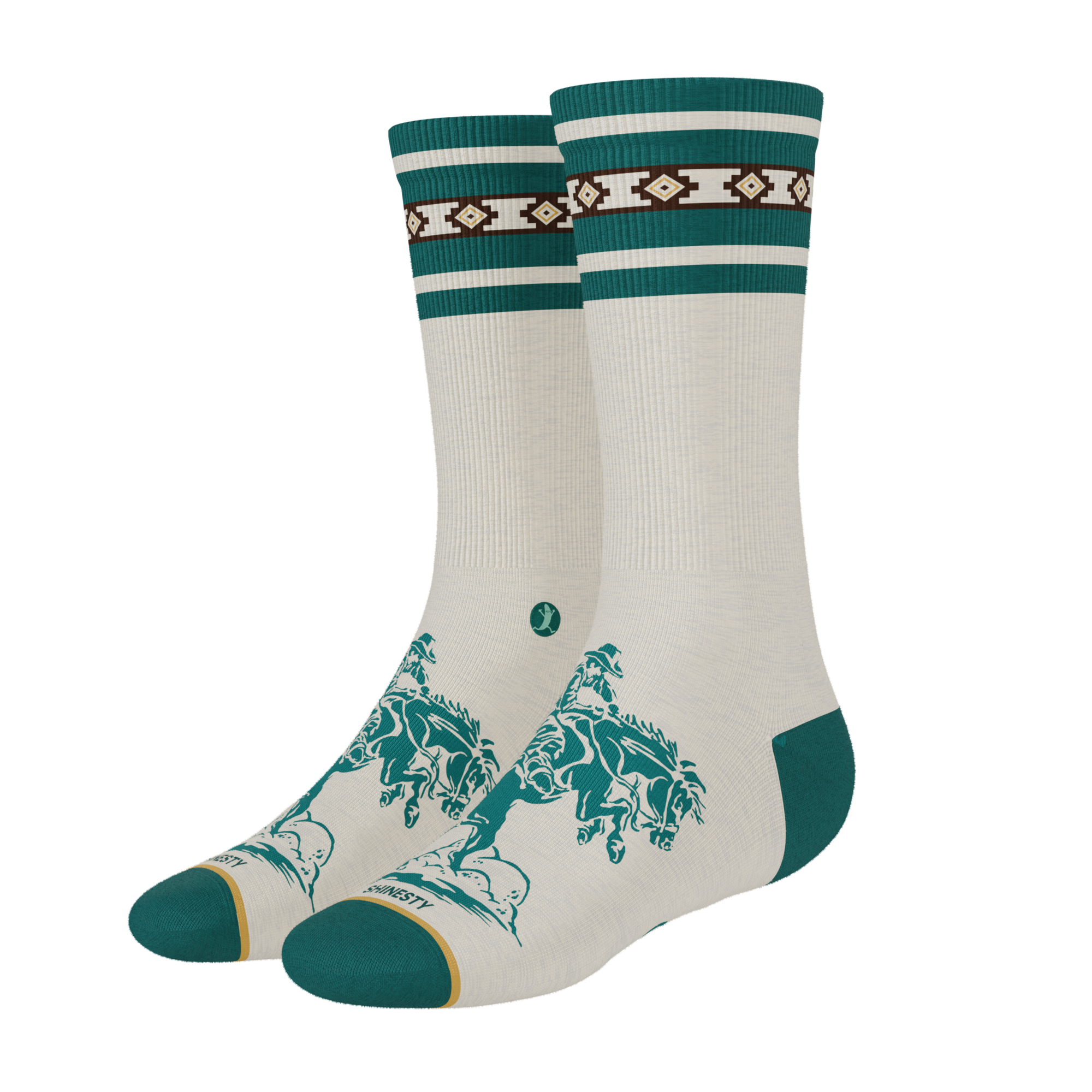 The 2nd Rodeo | Rodeo Heel Hammock™ Crew Socks - Shinesty