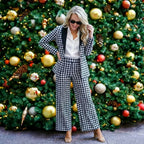 The Sophistication | Houndstooth Women's Suit - Shinesty