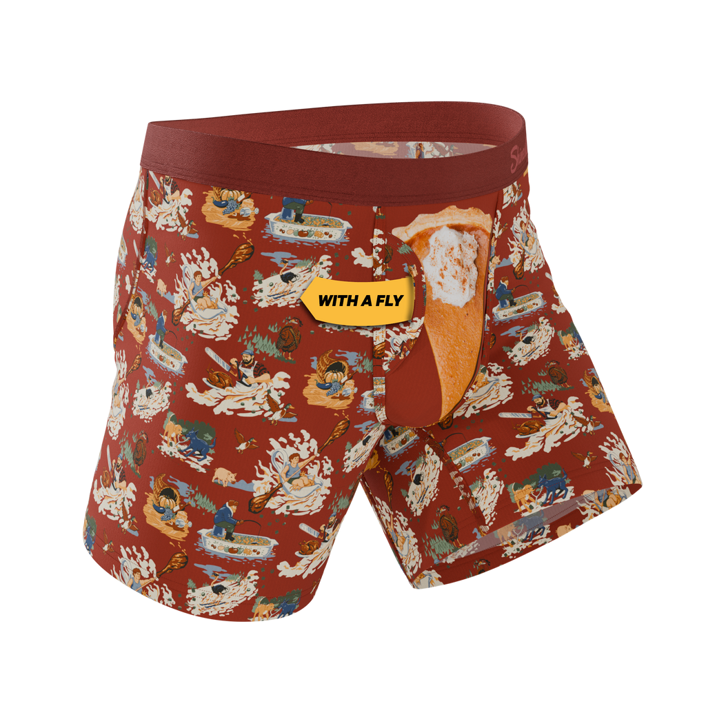 The Holiday Season | Ball Hammock® Pouch Boxer Briefs with Fly 3 Pack - Shinesty