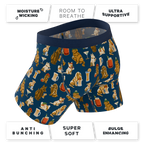 The Holiday Season | Ball Hammock® Pouch Boxer Briefs with Fly 3 Pack - Shinesty