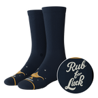 The 3 Wishbone | Dreamy Genie Lamp Heel Hammock™ Crew Socks - Shinesty