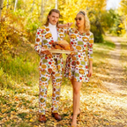 The Spread | White Thanksgiving Suit - Shinesty