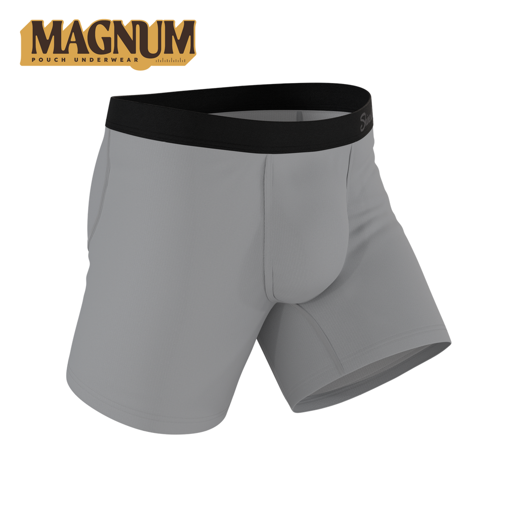 The 50 Shades | Grey Ball Hammock® Magnum Big Pouch Underwear - Shinesty