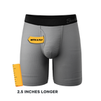The 50 Shades | Grey Ball Hammock® Boxer - Long Leg - Shinesty