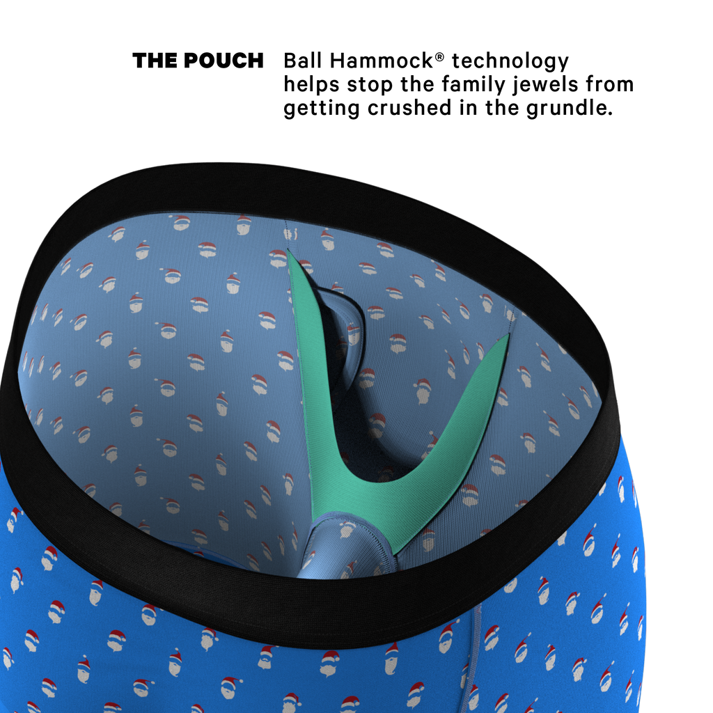 The 50 Shades Of Santa | Holiday Ball Hammock® Boxer - Long Leg - Shinesty