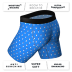 The 50 Shades Of Santa | Holiday Ball Hammock® Boxer - Long Leg - Shinesty