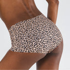 The Wild Cat | Leopard Print Women’s Seamless Boyshort - Shinesty