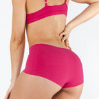 The Begonia | Hot Pink Tonal Women’s Seamless Boyshort - Shinesty