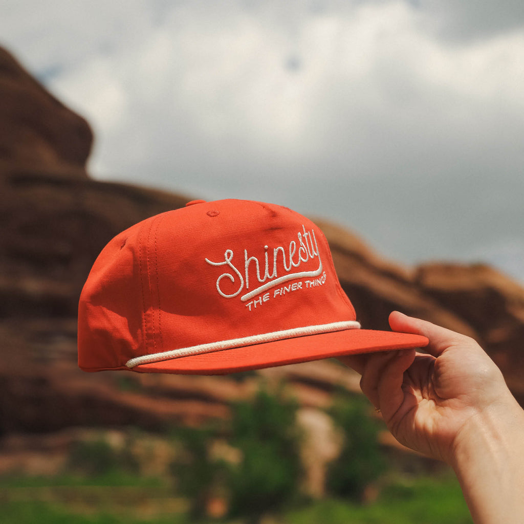 The Finer Things | Rust Orange Shinesty Snapback Hat - Shinesty