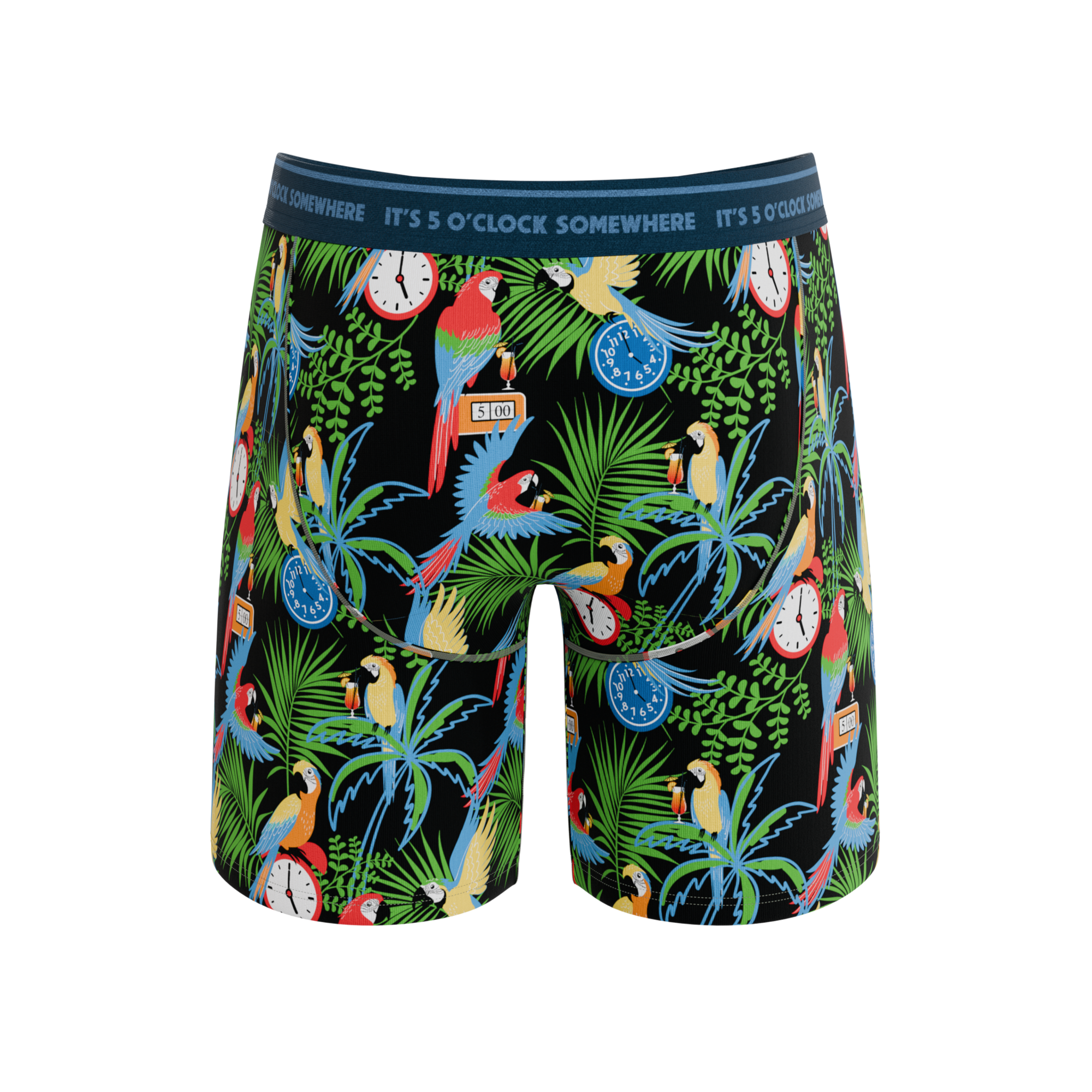 The 5 O'Clock Somewhere | Margaritaville® Ball Hammock® Boxer - Long Leg - Shinesty