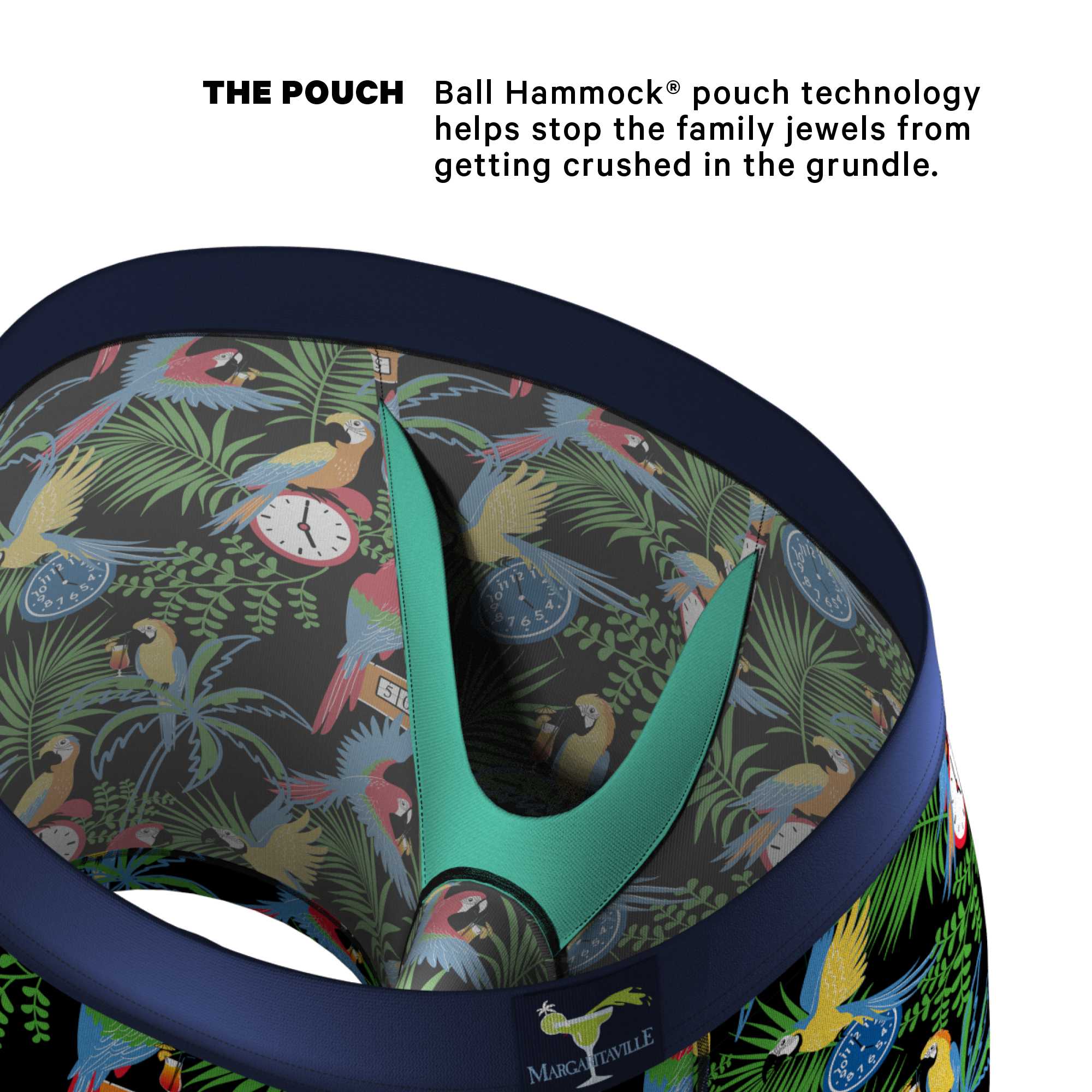 The 5 O'Clock Somewhere | Margaritaville® Ball Hammock® Pouch Underwear - Shinesty