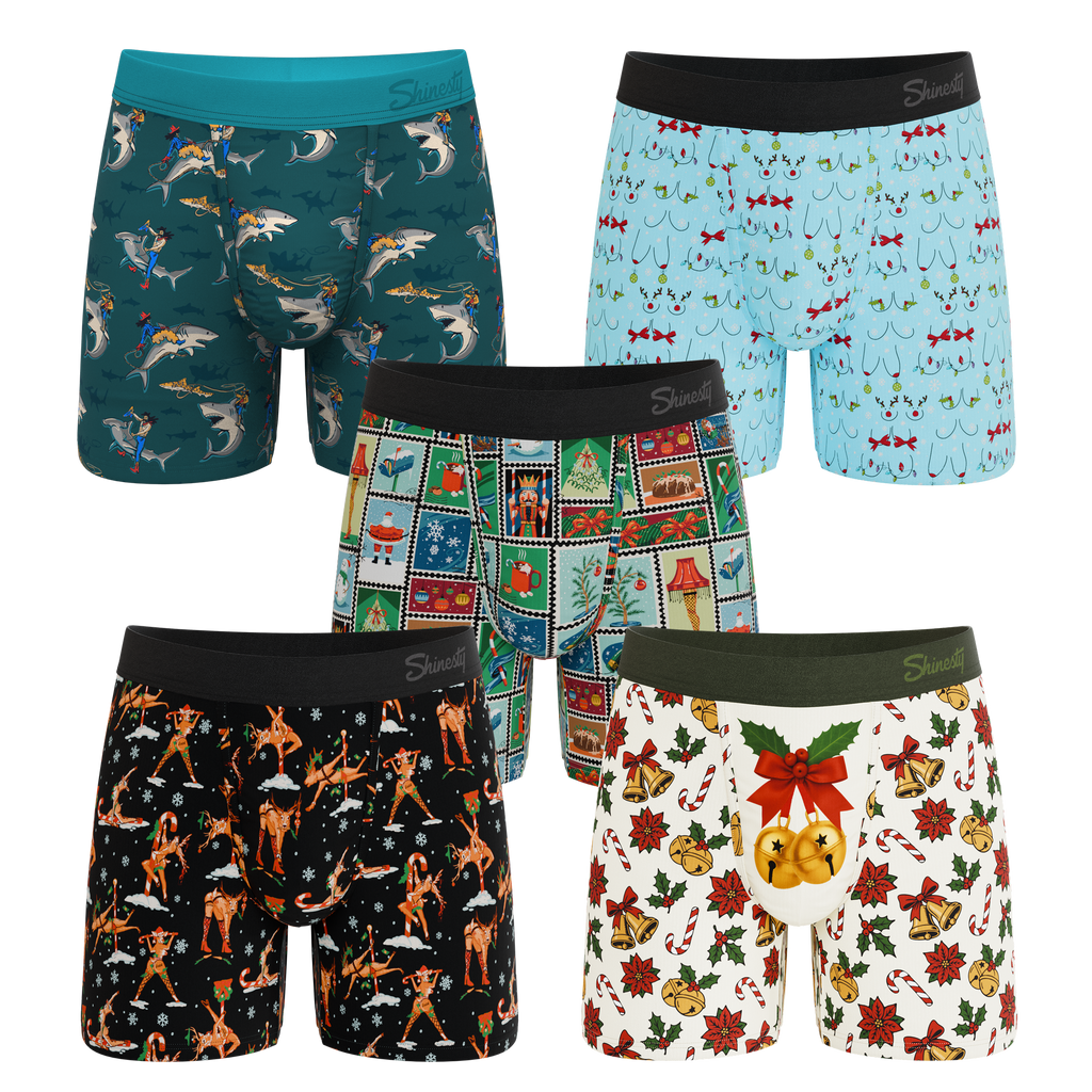The Holiday Club | Ball Hammock® Boxer Brief 5 Pack - Shinesty