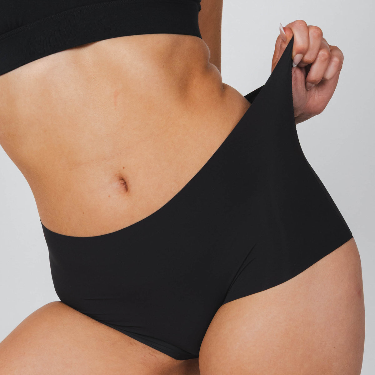 The Threat Level Midnight | Black Women’s Seamless Boyshort - Shinesty