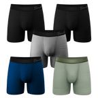 The 5 Solids | Ball Hammock® Boxer Brief 5 Pack - Shinesty