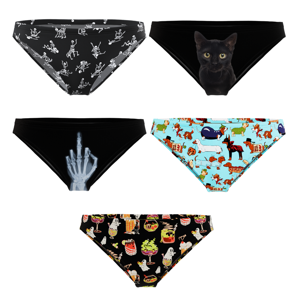 The Halloweird | Bikini Underwear 5 Pack - Shinesty