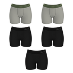 The Evergreen | Women's Boxers 5 Pack - Shinesty