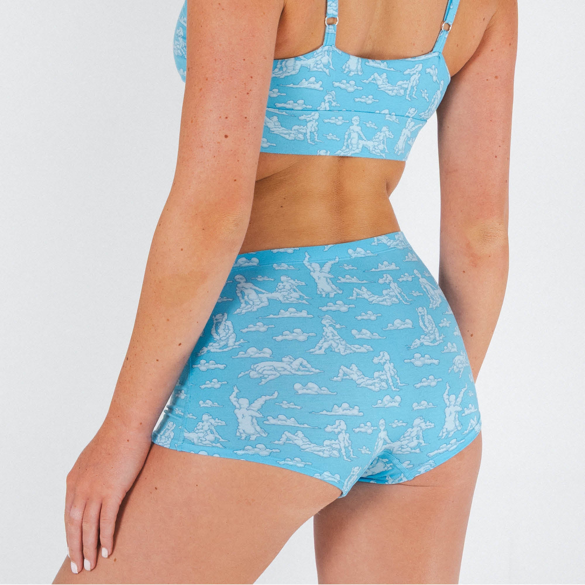 The Reverse Cloud Girl | Cloud Modal Boyshort Underwear - Shinesty