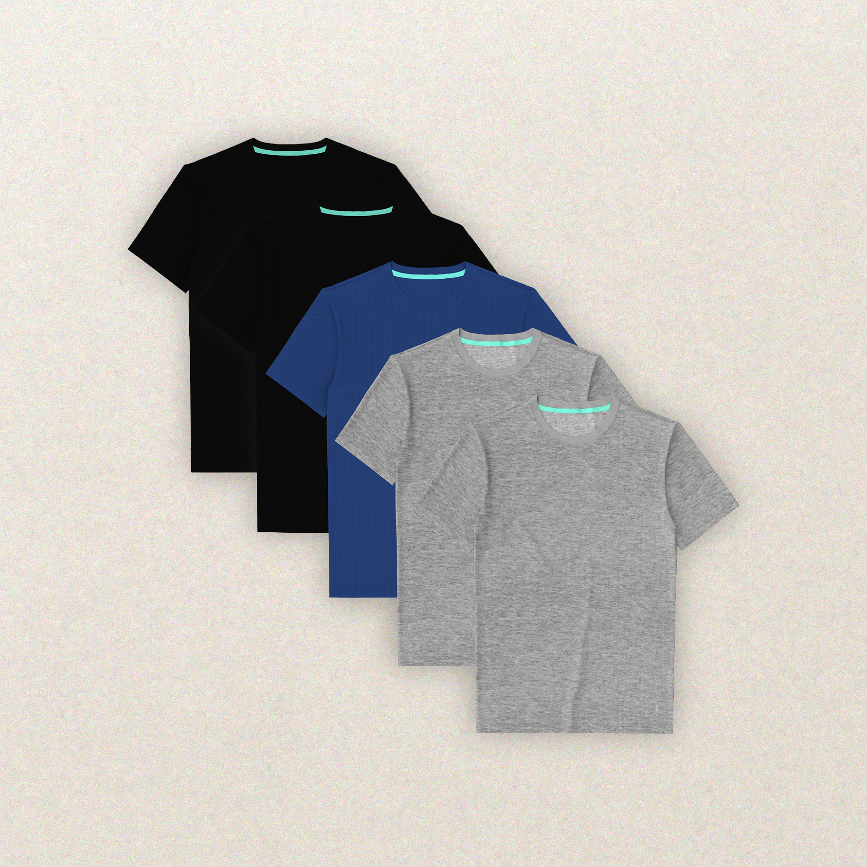 The Everyman™ Tee - 5 Pack | Mens Tshirt 5 Pack ft. Super Stupid-Soft™ Fabric - Shinesty