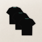 The Everyman™ Tee - Black 3 Pack | Mens T Shirt 3 Pack ft. Super Stupid-Soft™ Fabric - Shinesty