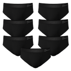 The Threat Level Midnight | Black Ball Hammock® Pouch Underwear Briefs 7 Pack - Shinesty