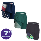 The AMRAP | Ball Hammock® 7 Inch Athletic Shorts 3 Pack - Shinesty