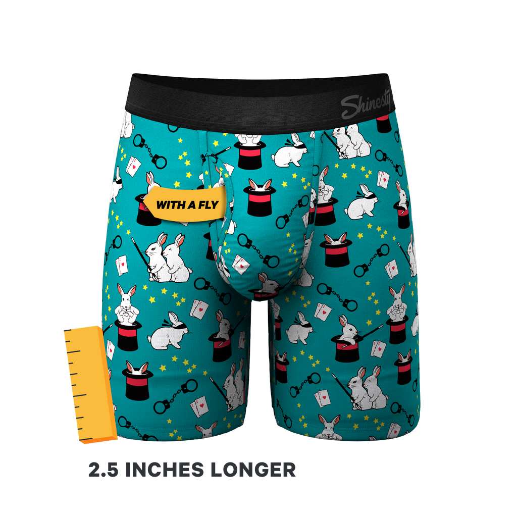 The AbracaDoMe | Magic Bunny Ball Hammock® Boxer - Long Leg - Shinesty